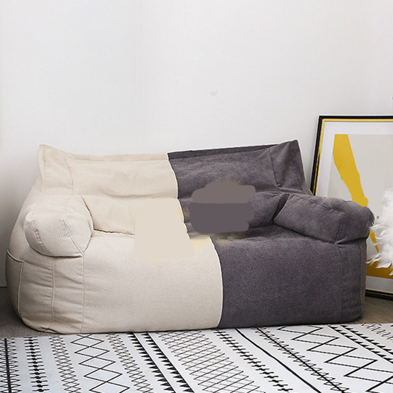 Modern Fabric Loveseat Sofa Rolled Arm Settee for Living Room Clearhalo 'furn' 'furn_sofas' 'Furniture' 'Living Room Furniture' 'Sofa' 'sofas' 7470522