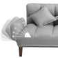 Adjustable Sofa Stationary Square Arm Seating for Living Room Clearhalo 'furn' 'furn_sofas' 'Furniture' 'Living Room Furniture' 'Sofa' 'sofas' 7470543