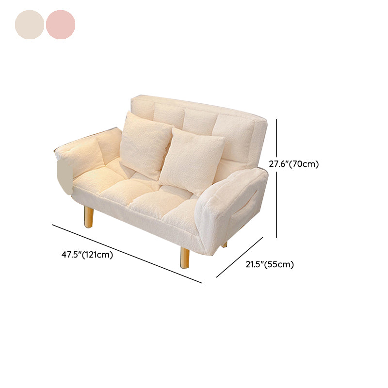 Adjustable Sofa Stationary Square Arm Seating for Living Room Clearhalo 'furn' 'furn_sofas' 'Furniture' 'Living Room Furniture' 'Sofa' 'sofas' 7470559