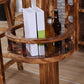 Traditional Wooden Bar Dining Table Ellipse Shape Bar Table for Kitchen Clearhalo 'Bar Furniture' 'Bar Tables' 'bar_tables' 'furn' 'furn_bar_tables' 'Furniture' 'Kitchen & Dining Furniture' 7471196