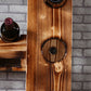 Traditional Wooden Bar Dining Table Ellipse Shape Bar Table for Kitchen Clearhalo 'Bar Furniture' 'Bar Tables' 'bar_tables' 'furn' 'furn_bar_tables' 'Furniture' 'Kitchen & Dining Furniture' 7471200