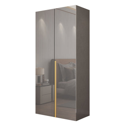 Engineered Wood Wardrobe Closet with Shelves Modern Wardrobe Cabinet for Home Armoire Clearhalo 'Armoires & Wardrobes' 'armoires_wardrobes' 'Bedroom Furniture' 'furn' 'furn_armoires_wardrobes' 'Furniture' 7471247