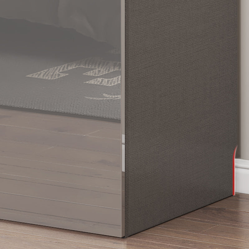 Engineered Wood Wardrobe Closet with Shelves Modern Wardrobe Cabinet for Home Clearhalo 'Armoires & Wardrobes' 'armoires_wardrobes' 'Bedroom Furniture' 'furn' 'furn_armoires_wardrobes' 'Furniture' 7471249