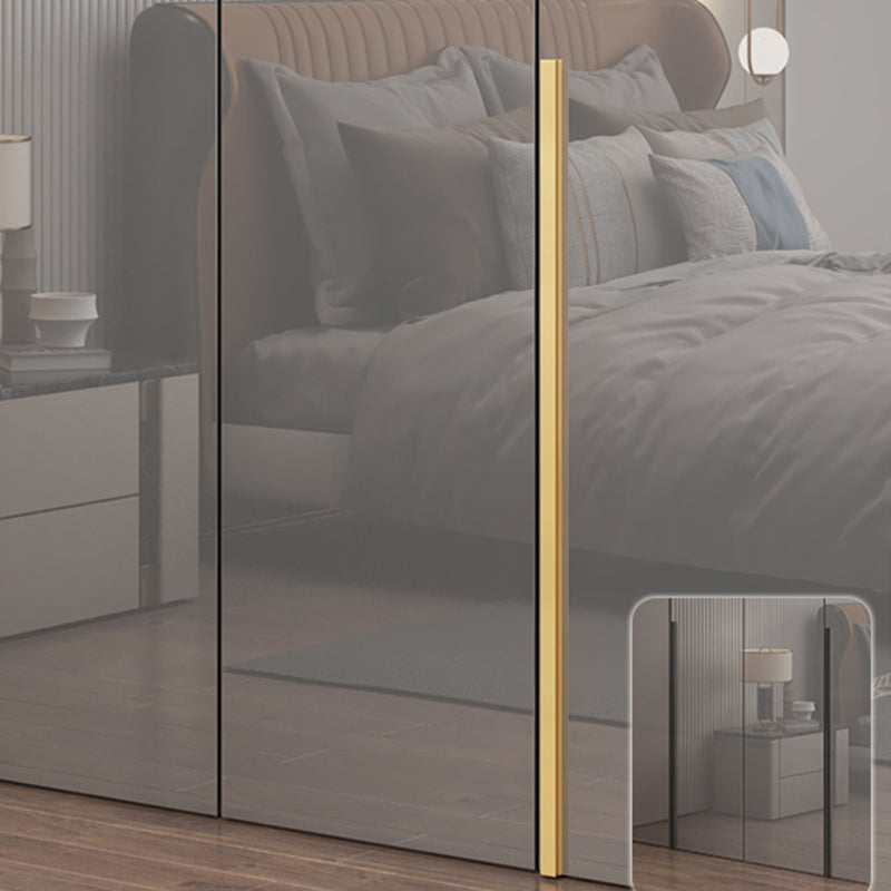 Engineered Wood Wardrobe Closet with Shelves Modern Wardrobe Cabinet for Home Clearhalo 'Armoires & Wardrobes' 'armoires_wardrobes' 'Bedroom Furniture' 'furn' 'furn_armoires_wardrobes' 'Furniture' 7471250