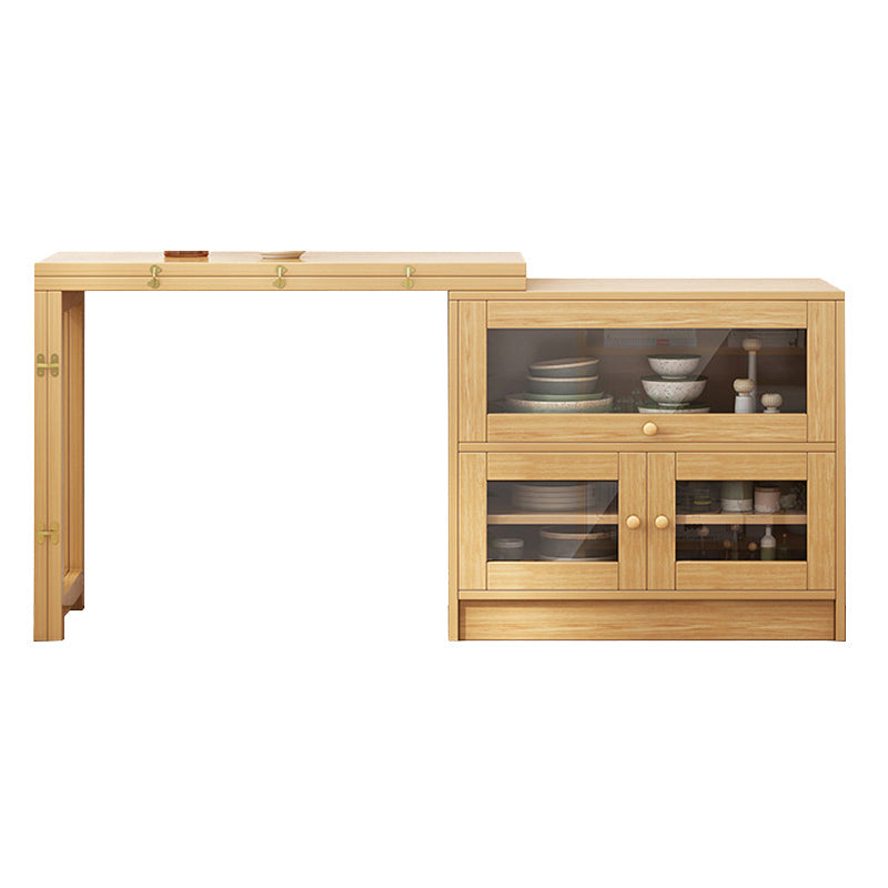 ナチュラル仕上げダイニングテーブルセット1/3ピースFaux Dinetteセットセット