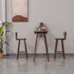 Mesa de comedor de bar contemporánea, mesa de bar rectangular de madera para cocina