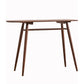Mesa de comedor de bar contemporánea, mesa de bar rectangular de madera para cocina