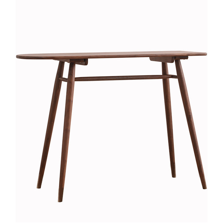 Mesa de comedor de bar contemporánea, mesa de bar rectangular de madera para cocina