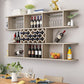 Modern Hanging Wine Bottle Holder Wooden Kitchen Wine Rack Bottle Clearhalo 'furn' 'furn_wine_racks' 'Furniture' 'Kitchen & Dining Furniture' 'Wine Racks' 'wine_racks' 7471458