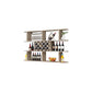 Modern Hanging Wine Bottle Holder Wooden Kitchen Wine Rack Bottle 63"L x 9.1"W x 40.6"H Natural 1 Piece Clearhalo 'furn' 'furn_wine_racks' 'Furniture' 'Kitchen & Dining Furniture' 'Wine Racks' 'wine_racks' 7471484
