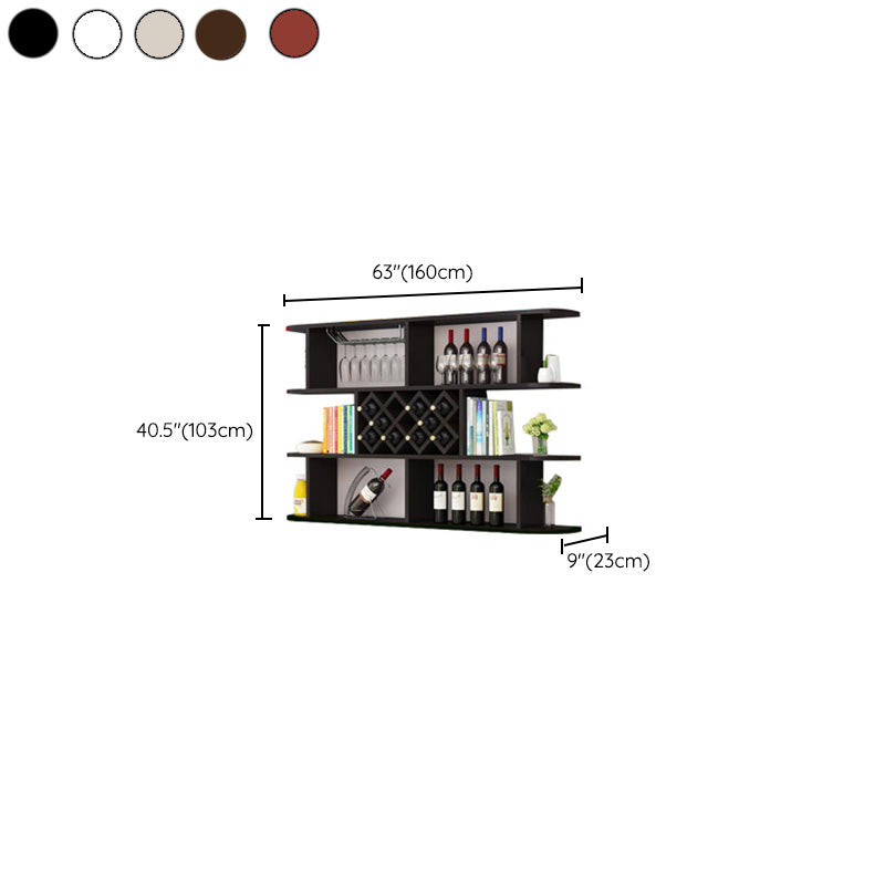 Modern Hanging Wine Bottle Holder Wooden Kitchen Wine Rack Bottle Clearhalo 'furn' 'furn_wine_racks' 'Furniture' 'Kitchen & Dining Furniture' 'Wine Racks' 'wine_racks' 7471531