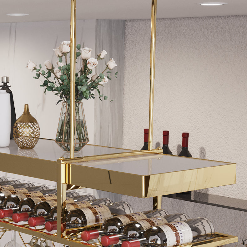 Modern Hanging Wine Rack Bottle Metal Kitchen Wine Bottle Holder Clearhalo 'furn' 'furn_wine_racks' 'Furniture' 'Kitchen & Dining Furniture' 'Wine Racks' 'wine_racks' 7471546