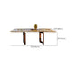 Rectangle Sled Base Dining Room Table Contemporary Dining Table Clearhalo 'Dining Tables & Seating' 'Dining Tables' 'dining_table' 'furn' 'furn_dining_table' 'Furniture' 'Kitchen & Dining Furniture' 7471762