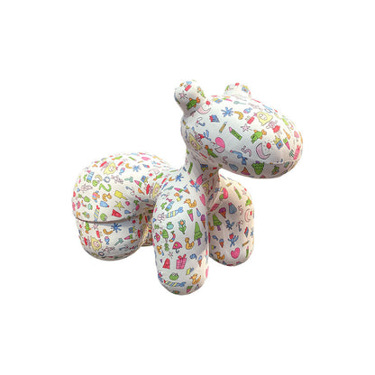 Creative Kid's Dining Chair Upholstered Pony Dining Chair for Home 1 Piece Clearhalo 'Dining Chairs' 'Dining Tables & Seating' 'dining_chair' 'furn' 'furn_dining_chair' 'Furniture' 'Kitchen & Dining Furniture' 7471769