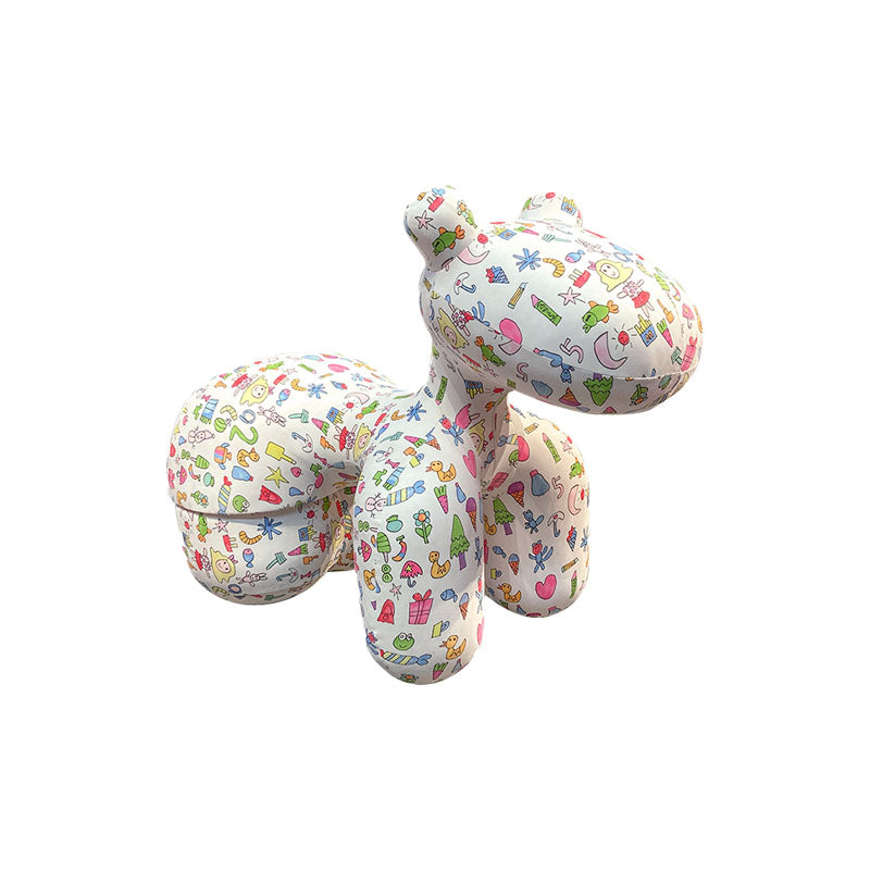 Creative Kid's Dining Chair Upholstered Pony Dining Chair for Home Clearhalo 'Dining Chairs' 'Dining Tables & Seating' 'dining_chair' 'furn' 'furn_dining_chair' 'Furniture' 'Kitchen & Dining Furniture' 7471777