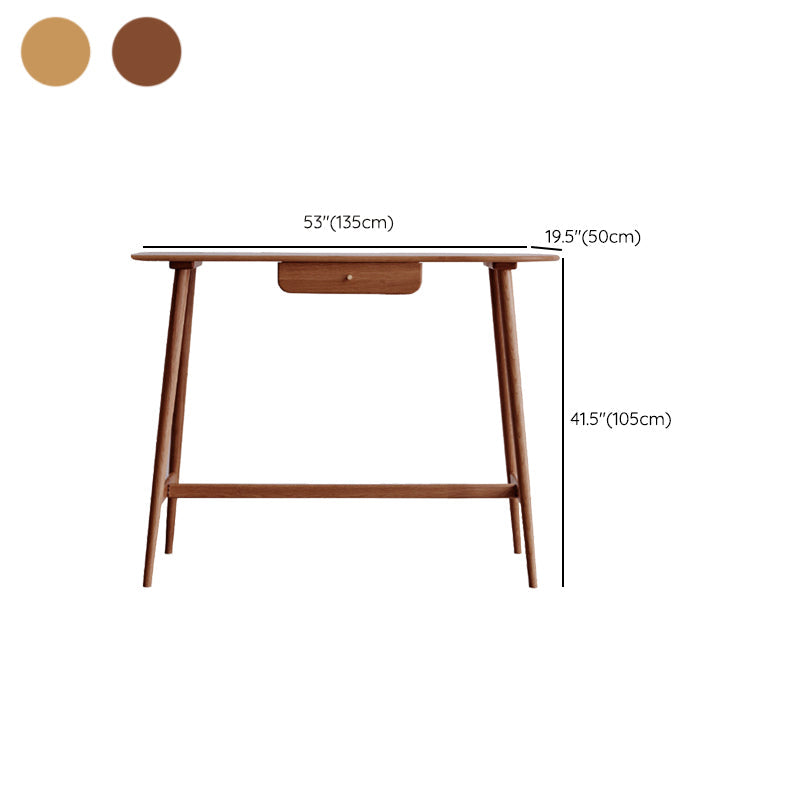 Trestle Base Bar Table Set 1/3 Pcs Oak Solid Wood Bar Table and Stools Clearhalo 'Bar Furniture' 'furn' 'furn_home_bar_bar_sets' 'Furniture' 'Home Bars & Bar Sets' 'home_bar_bar_sets' 'Kitchen & Dining Furniture' 7472007