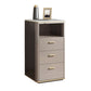 Nightstand de lit en pierre classique Glam Accent Table table de nuit pour chambre à coucher