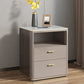 Nightstand de lit en pierre classique Glam Accent Table table de nuit pour chambre à coucher