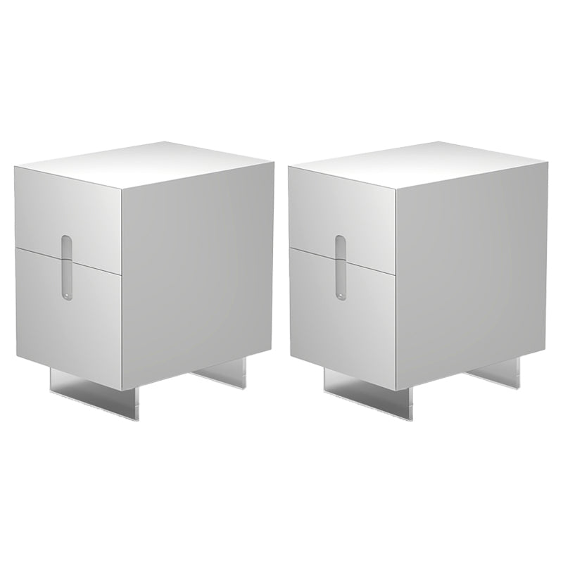 Table de nuit contemporaine armoire au chevet en bois avec tiroirs