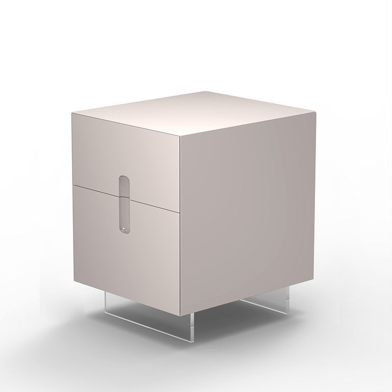 Table table de nuit moderne en bois table de chevet de table avec tiroirs