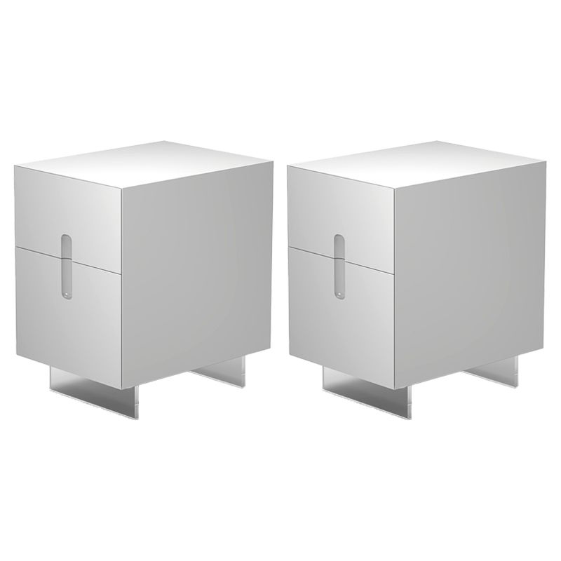 Table table de nuit moderne en bois table de chevet de table avec tiroirs