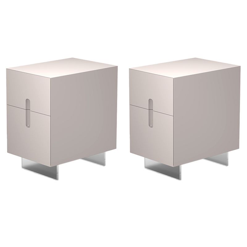 Table table de nuit moderne en bois table de chevet de table avec tiroirs