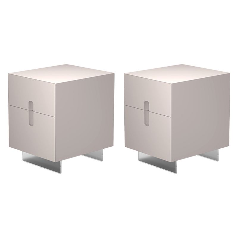 Table table de nuit moderne en bois table de chevet de table avec tiroirs