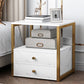 Contemporary Night Table Faux Wood Bedside Cabinet for Bedroom Clearhalo 'Bedroom Furniture' 'furn' 'furn_night_stand' 'Furniture' 'night_stand' 'Nightstands' 7472410