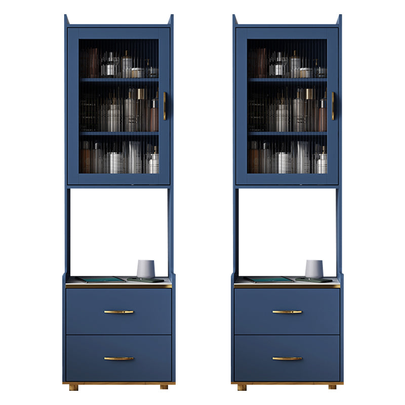 Night-tands de lit en bois faux en bois moderne avec tiroirs