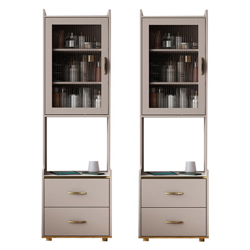 Night-tands de lit en bois faux en bois moderne avec tiroirs