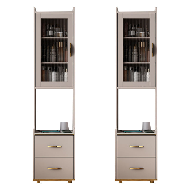 Night-tands de lit en bois faux en bois moderne avec tiroirs