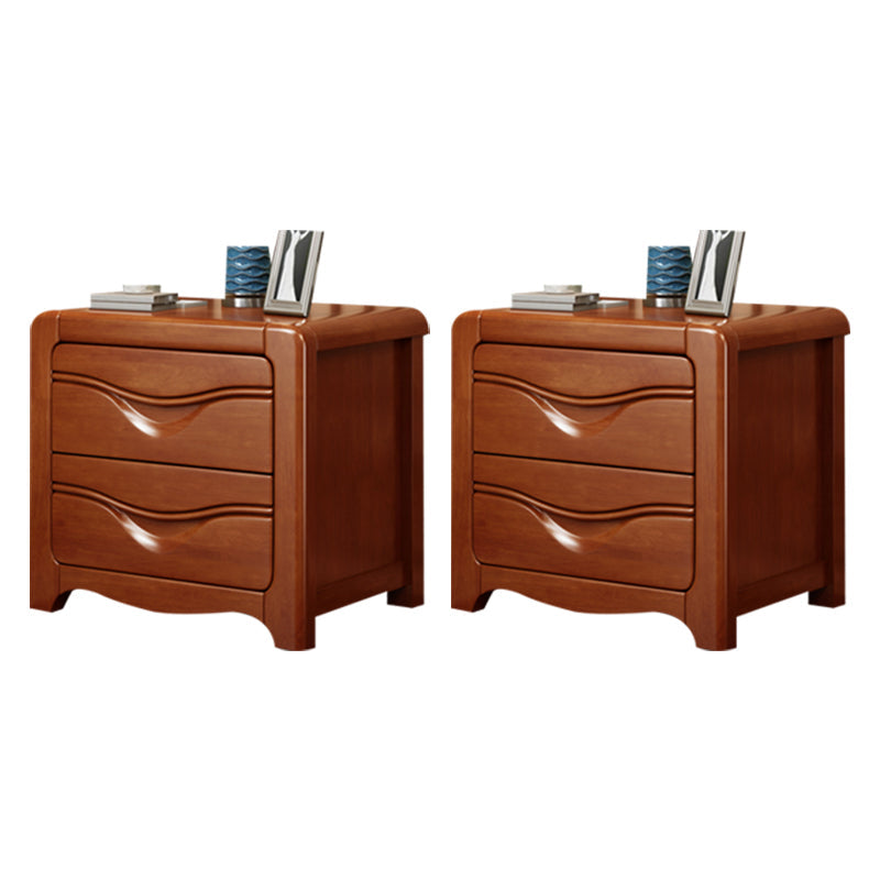 Night table de chevet de lit moderne en bois table de chevet de table avec tiroirs