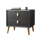Glam Accent Table Nightstand Stone Bedside Cabinet with Drawers Clearhalo 'Bedroom Furniture' 'furn' 'furn_night_stand' 'Furniture' 'night_stand' 'Nightstands' 7472750