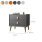 Glam Accent Table Nightstand Stone Bedside Cabinet with Drawers Clearhalo 'Bedroom Furniture' 'furn' 'furn_night_stand' 'Furniture' 'night_stand' 'Nightstands' 7472756