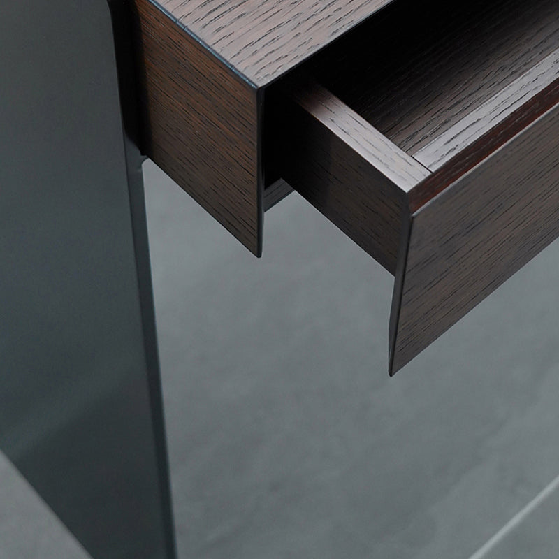 Rectangle Stone Top Bureau bureau de style industriel de style industriel pour le bureau