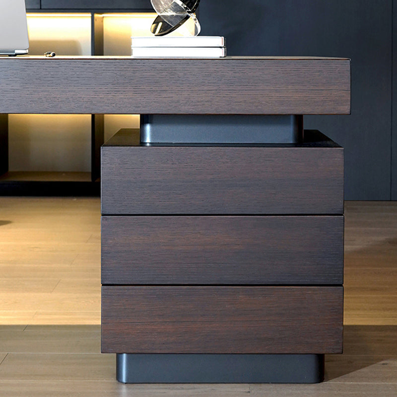 Rectangle Stone Top Bureau bureau de style industriel de style industriel pour le bureau