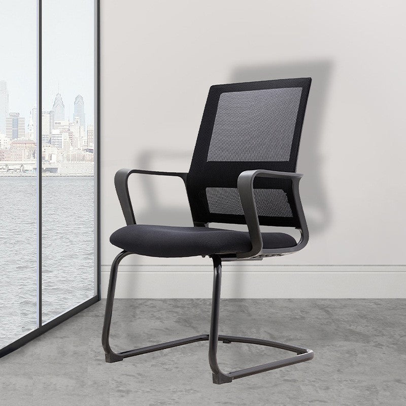 Chaise moderne sans roues de bureau sans chaise de bureau ergonomique pénible