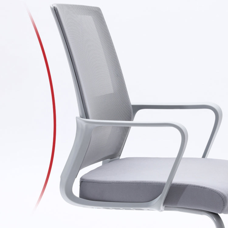 Chaise moderne sans roues de bureau sans chaise de bureau ergonomique pénible