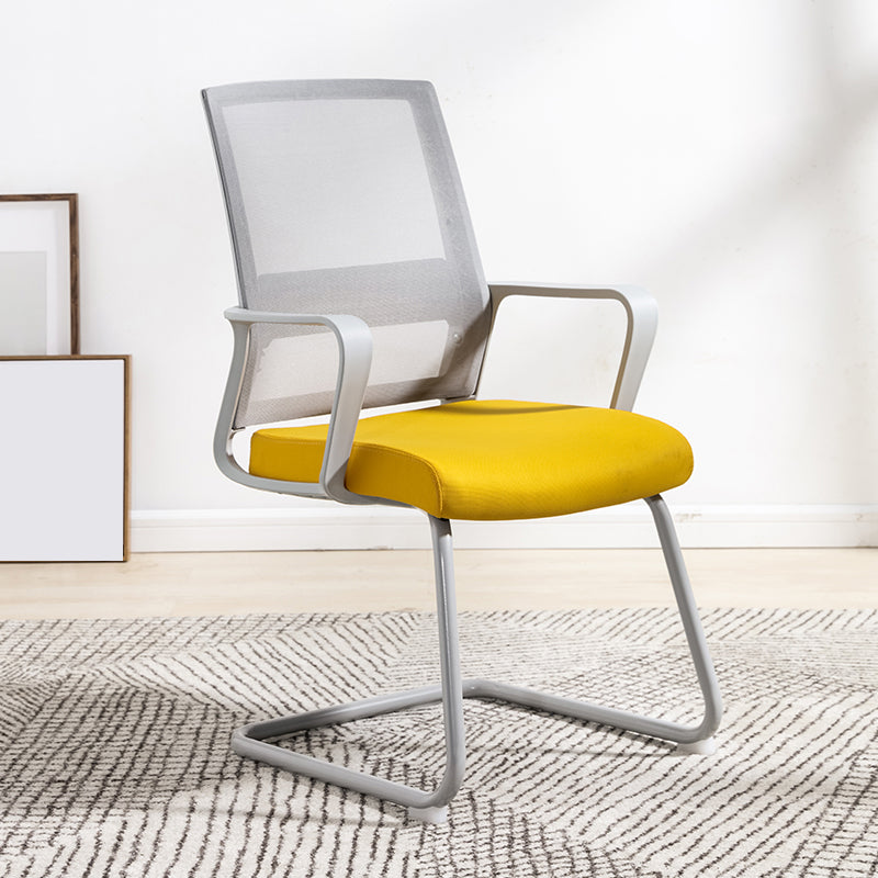 Chaise moderne sans roues de bureau sans chaise de bureau ergonomique pénible