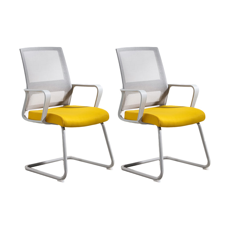 Chaise moderne sans roues de bureau sans chaise de bureau ergonomique pénible