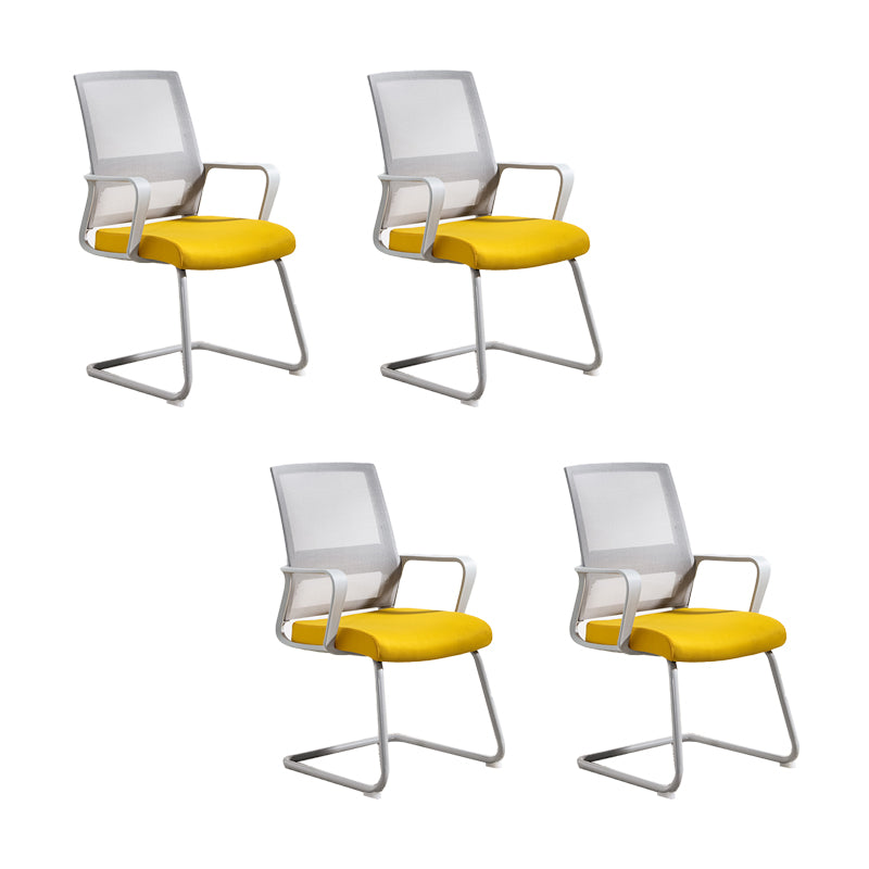 Chaise moderne sans roues de bureau sans chaise de bureau ergonomique pénible