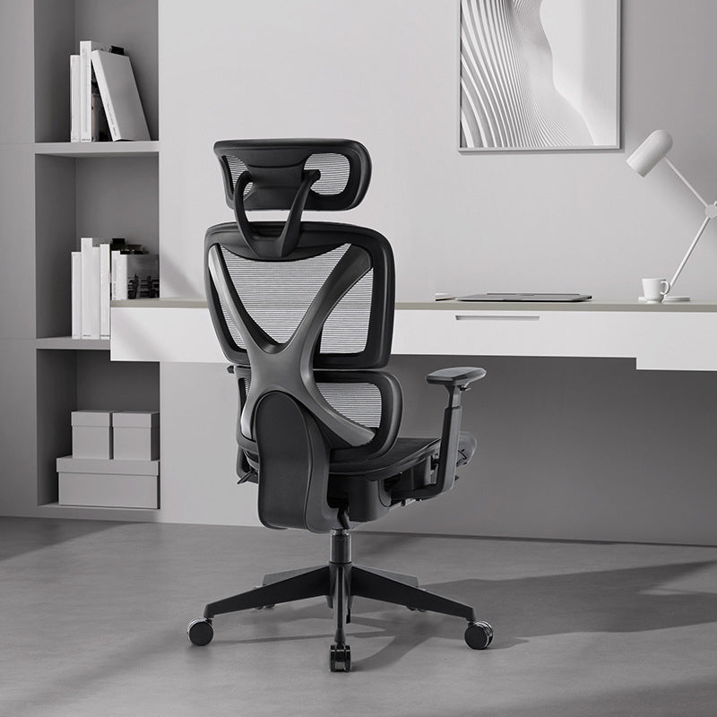 Modern Removable Arms Office Chair Adjustable Seat Height Slide Chair Clearhalo 'furn' 'furn_office_chair' 'Furniture' 'Office Chairs' 'Office Furniture' 'office_chair' 7473615