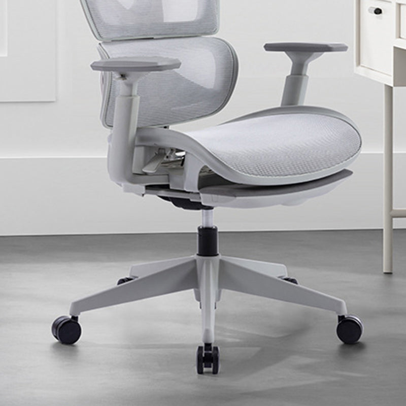 Modern Removable Arms Office Chair Adjustable Seat Height Slide Chair Clearhalo 'furn' 'furn_office_chair' 'Furniture' 'Office Chairs' 'Office Furniture' 'office_chair' 7473623