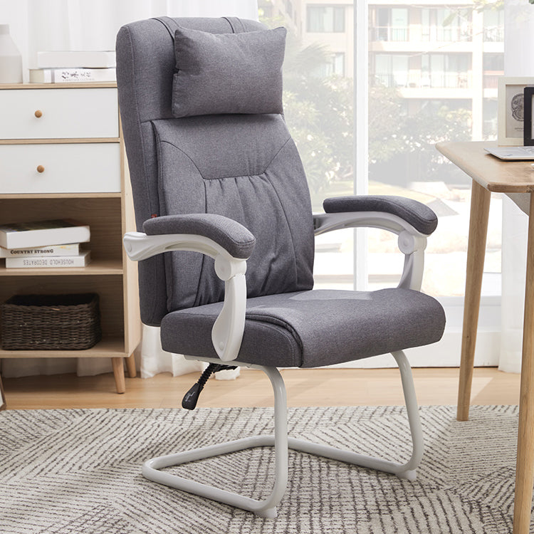Arms imbottito moderno sedia da ufficio meccanismo di inclinazione senza angoscia sedia ergonomica