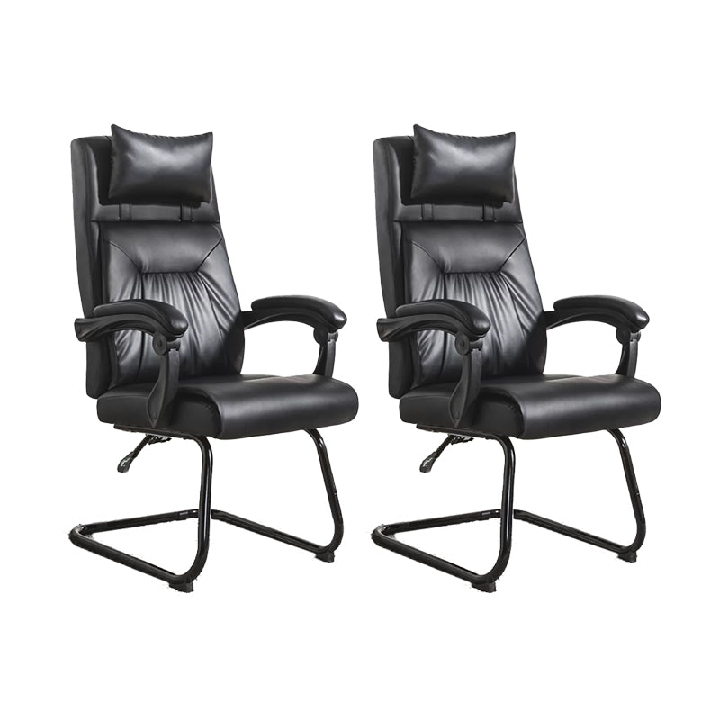 Arms imbottito moderno sedia da ufficio meccanismo di inclinazione senza angoscia sedia ergonomica