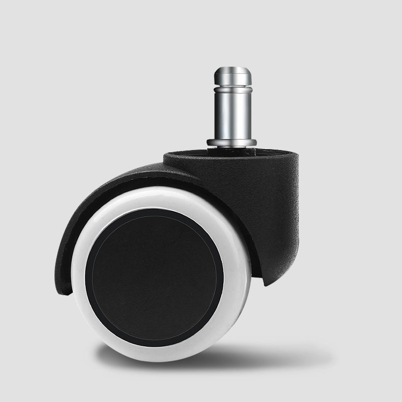 Sedia da ufficio ad armi imbottita moderna sedia da scrivania senza angoscia con ruote