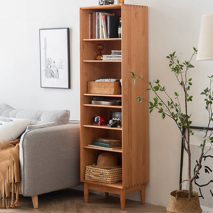 Estantería de estilo moderno Estantería trasera cerrada de madera maciza estándar con estantes