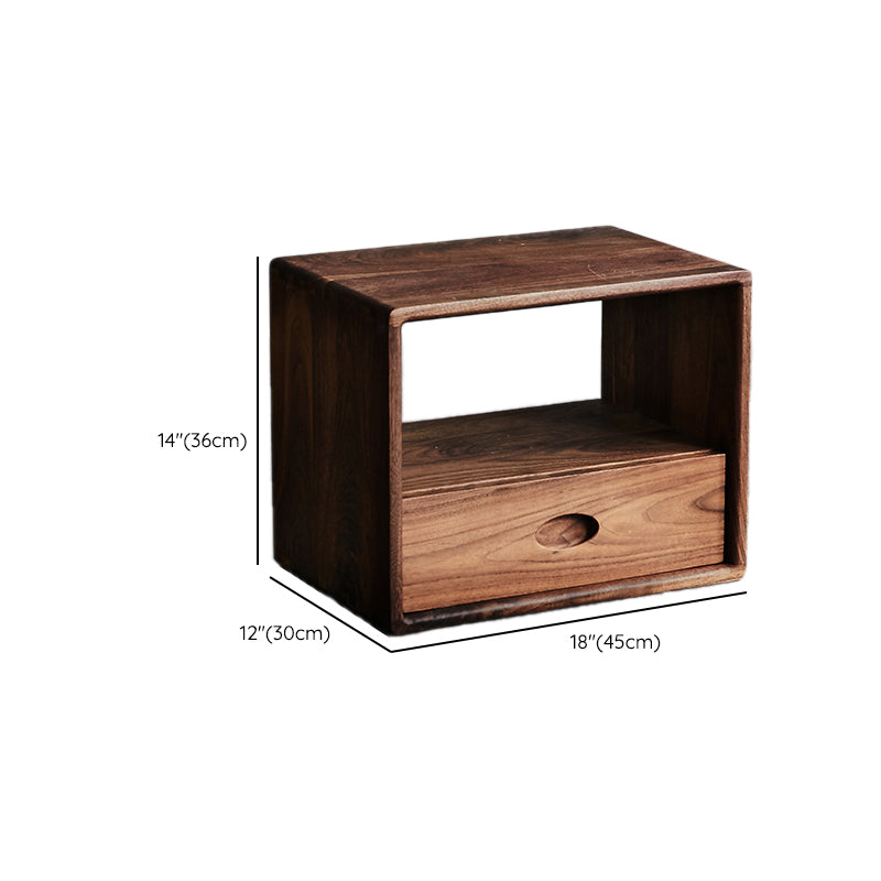 Bibliothèque à l'arrière ouvert contemporain étagère en bois massif pour le bureau