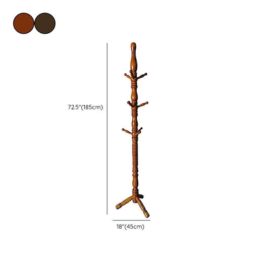 Talbero della sala liberi a rotelle moderne della metà del secolo con 9 ganci