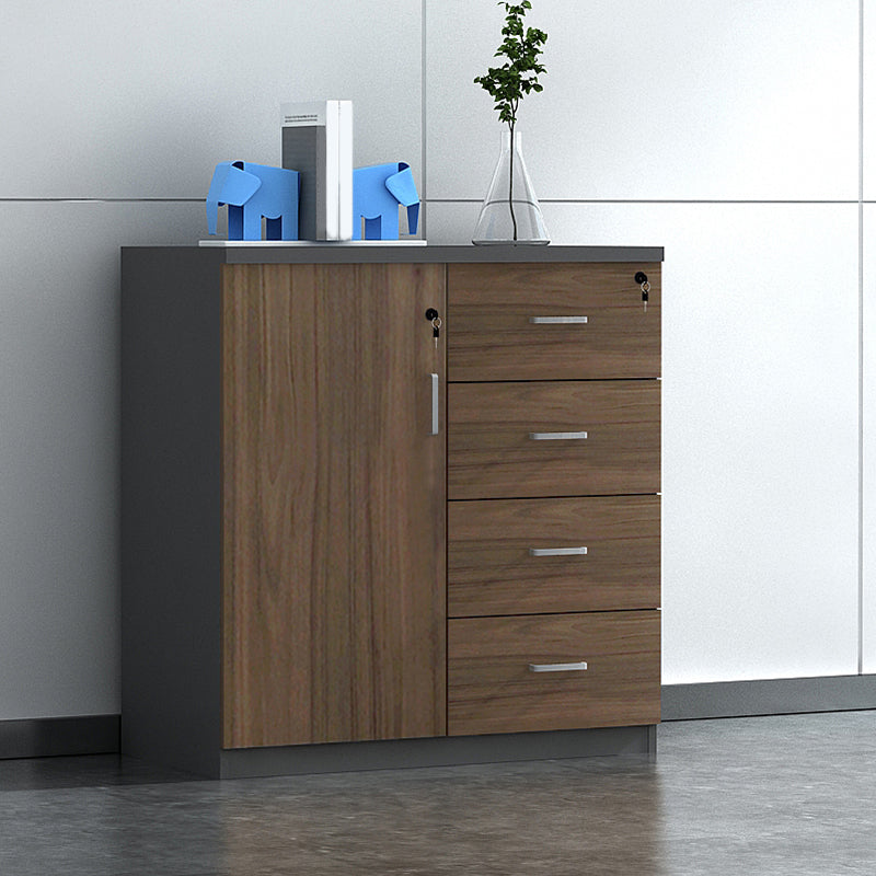 Abbazzinamento in stile Nordic Amatico in legno archiviazione laterale